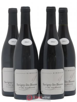 Savigny-lès-Beaune 1er Cru Aux Gravains Domaine J-M Giboulot 2017 - Lot of 4 Bottles