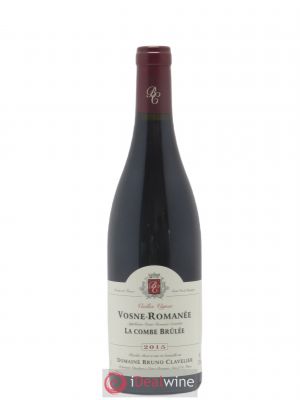 Vosne-Romanée Vieilles vignes La Combe Brûlée Bruno Clavelier (sans prix de réserve) 2015 - Lot de 1 Bouteille
