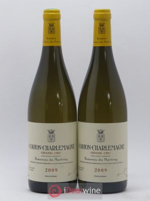 Corton-Charlemagne Grand Cru Bonneau du Martray (Domaine)  2009 - Lot of 2 Bottles