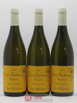 Corton-Charlemagne Grand Cru Domaine Didier Montchovet 2017 - Lot of 3 Bottles