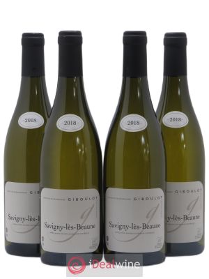 Savigny-lès-Beaune Domaine J-M Giboulot 2018 - Lot of 4 Bottles
