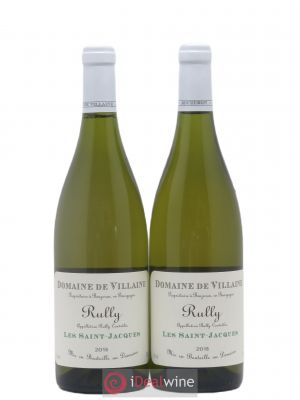 Rully Les Saint-Jacques A. et P. de Villaine  2018 - Lot of 2 Bottles