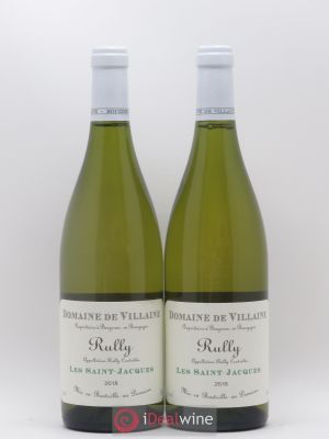 Rully Les Saint-Jacques A. et P. de Villaine  2018 - Lot of 2 Bottles