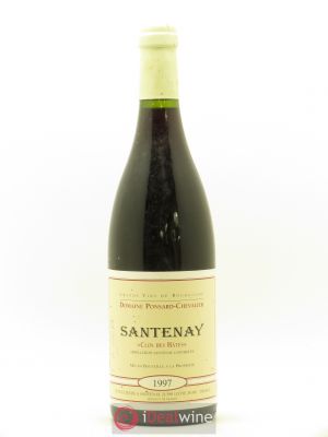 Santenay Clos des Hâtes Domaine Ponsard Chevalier 1997 - Lot of 1 Bottle