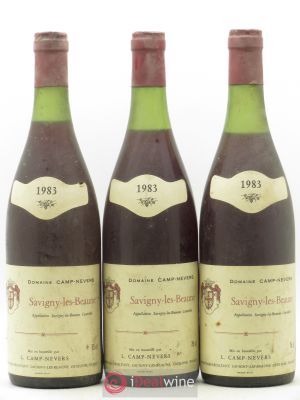 Savigny-lès-Beaune L. Camp Nevers 1983 - Lot of 3 Bottles