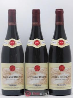 Côtes du Rhône Guigal (no reserve) 2016 - Lot of 3 Bottles