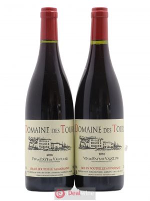 IGP Pays du Vaucluse (Vin de Pays du Vaucluse) Domaine des Tours E.Reynaud  2016 - Lot of 2 Bottles