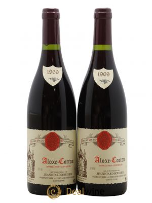 Aloxe-Corton Domaine Jeanniard Boudier 1969 - Lot of 2 Bottles