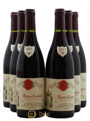 Aloxe-Corton  1971 - Lot of 6 Bottles