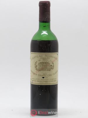 Château Margaux 1er Grand Cru Classé  1971 - Lot of 1 Bottle