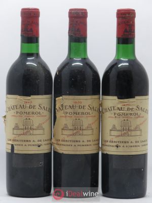 Château de Sales  1970 - Lot of 3 Bottles
