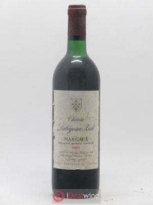 Château Labegorce Zédé Cru Bourgeois  1983 - Lot of 1 Bottle