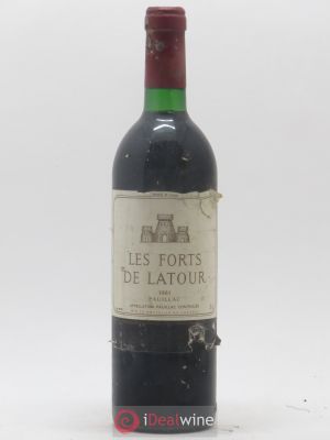 Les Forts de Latour Second Vin  1981 - Lot of 1 Bottle