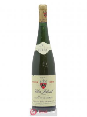 Pinot Gris Clos Jebsal Vendanges Tardives Zind-Humbrecht (Domaine)  1990 - Lot de 1 Bouteille