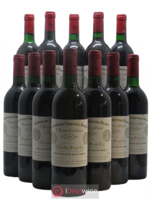 Château Cheval Blanc 1er Grand Cru Classé A  1986 - Lot de 12 Bouteilles