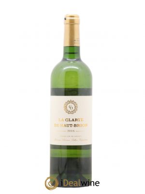 La Clarté de Haut Brion Second vin  2016 - Lot of 1 Bottle