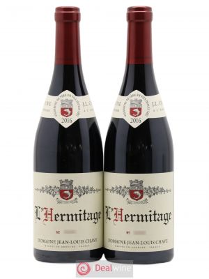 Hermitage Jean-Louis Chave  2016 - Lot of 2 Bottles