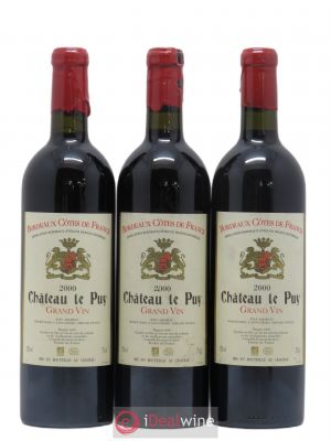 Château Le Puy  2000 - Lot of 3 Bottles