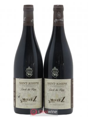Saint-Joseph Cuvée du Papy Monteillet (Domaine du) - Stéphane Montez  2014 - Lot of 2 Bottles