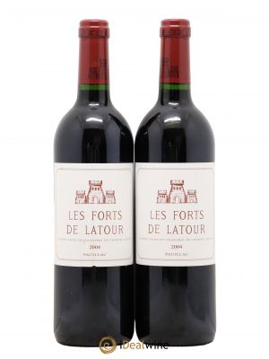 Les Forts de Latour Second Vin  2004 - Lot of 2 Bottles