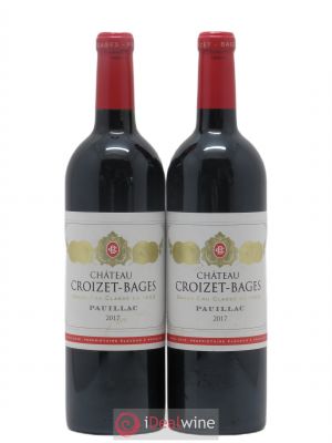 Château Croizet Bages 5ème Grand Cru Classé  2017 - Lot of 2 Bottles
