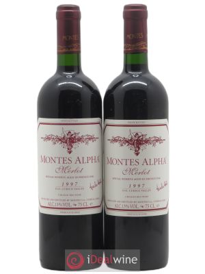 Chili Curico Valley Montes Alpha Merlot 1997 - Lot of 2 Bottles