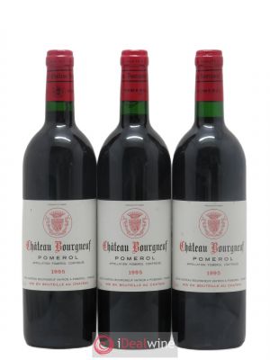 Château Bourgneuf  1995 - Lot of 3 Bottles