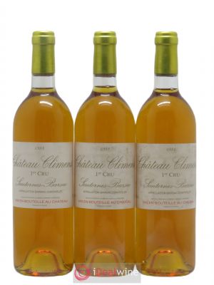 Château Climens 1er Grand Cru Classé  1988 - Lot of 3 Bottles