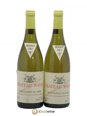 Châteauneuf-du-Pape Château Rayas Reynaud  2007 - Lot of 2 Bottles