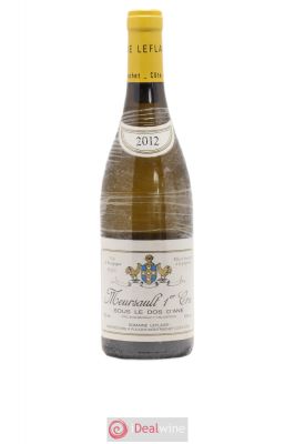 Meursault 1er Cru Sous le Dos d'Ane Leflaive (Domaine)  2012 - Lot of 1 Bottle