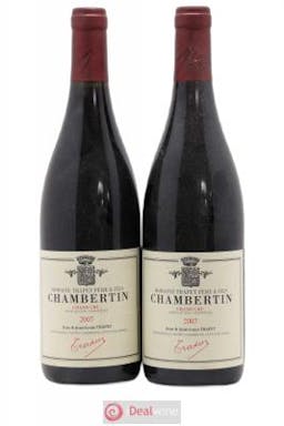 Chambertin Grand Cru Jean et Jean-Louis Trapet  2007 - Lot de 2 Bouteilles
