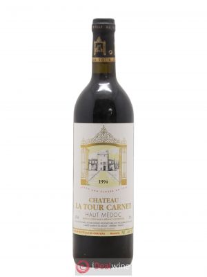 Château La Tour Carnet 4ème Grand Cru Classé  1994 - Lot of 1 Bottle