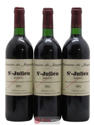 Domaine du Jaugaret  1994 - Lot of 3 Bottles