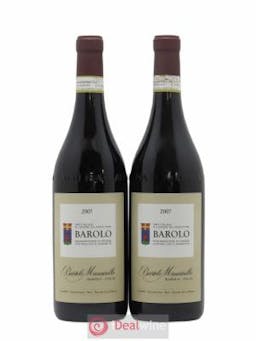 Barolo DOCG Bartolo Mascarello  2007 - Lot of 2 Bottles