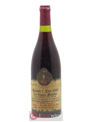 Beaune 1er Cru Les Vignes Franches Domaine Mazilly 1986 - Lot de 1 Bouteille