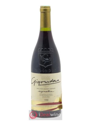 Gigondas Signature La Cave des Vignerons de gigondas 1988 - Lot of 1 Bottle