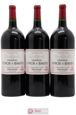 Château Lynch Bages 5ème Grand Cru Classé  2016 - Lot de 3 Magnums