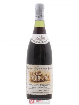 Volnay 1er Cru Frémiets - Clos de la Rougeotte Bouchard Père & Fils  1983 - Lot of 1 Bottle