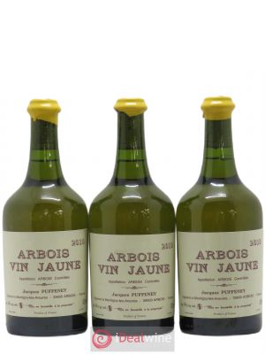 Arbois Vin Jaune Jacques Puffeney  2010 - Lot of 3 Bottles