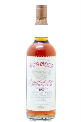 Bowmore 1974 Of. Selected Sherry Casks Auxil import   - Lot of 1 Bottle