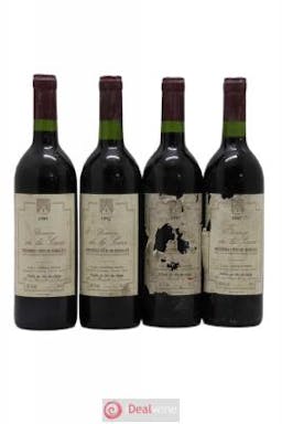 Premières Côtes de Bordeaux Domaine de la Cure 1997 - Lot of 4 Bottles