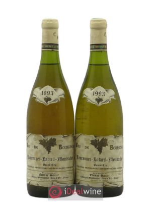 Bienvenues-Bâtard-Montrachet Grand Cru Etienne Sauzet  1993 - Lot of 2 Bottles