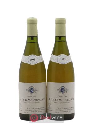 Bâtard-Montrachet Grand Cru Ramonet (Domaine)  1993 - Lot of 2 Bottles