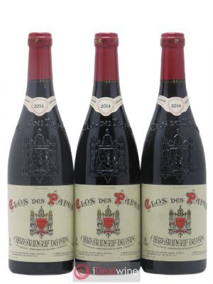 Châteauneuf-du-Pape Paul Avril  2014 - Lot of 3 Bottles