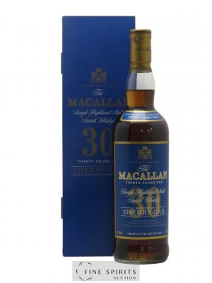 Macallan (The) 30 years Of. Sherry Oak   - Lot de 1 Bouteille
