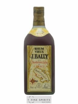 J. Bally 1950 Of. Plantations Lajus du Carbet   - Lot de 1 Bouteille