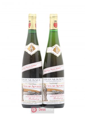 Gewurztraminer Selection de grains nobles Bollenberg Clos Sainte Appoline 1989 - Lot of 2 Bottles