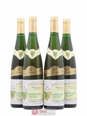 Alsace Pinot blanc Vallée noble Admann Seppi (sans prix de réserve) 1995 - Lot de 4 Bouteilles