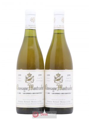 Chassagne-Montrachet 1er Cru Grandes Ruchottes Domaine Bernard Moreau Et Fils 1999 - Lot of 2 Bottles