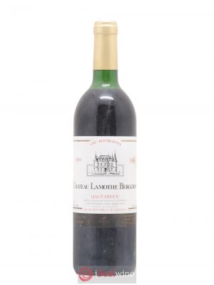 Château Lamothe Bergeron Cru Bourgeois  1989 - Lot of 1 Bottle